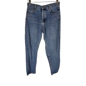Stradivarius Women's Blue Fly Zip Five Pockets Style Jeans Size 38